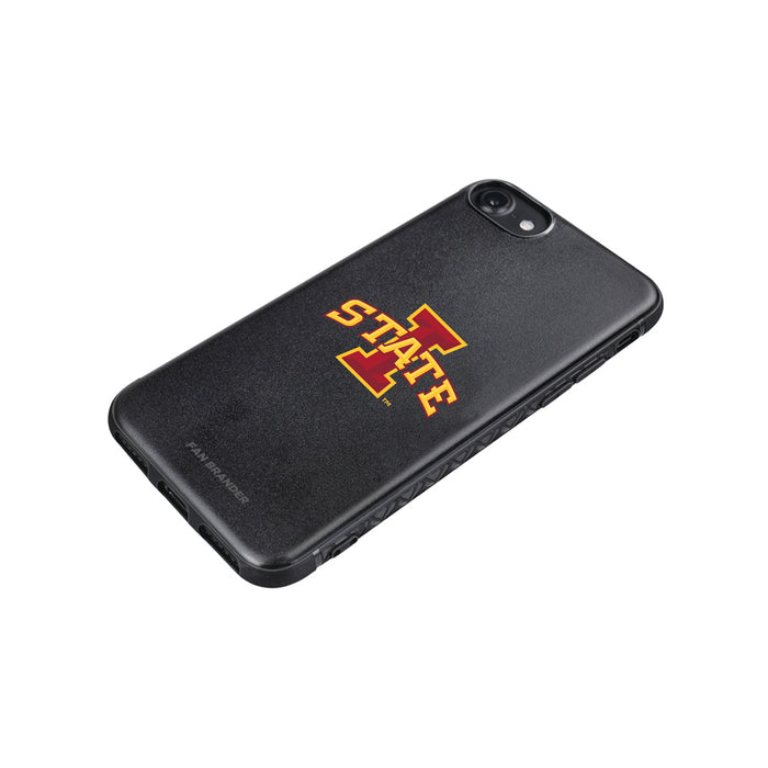 Fan Brander Black Slim Phone case with Iowa State Cyclones Primary Logo