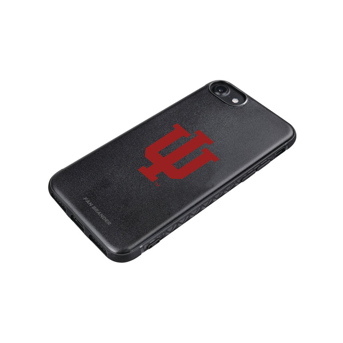 Fan Brander Black Slim Phone case with Indiana Hoosiers Primary Logo