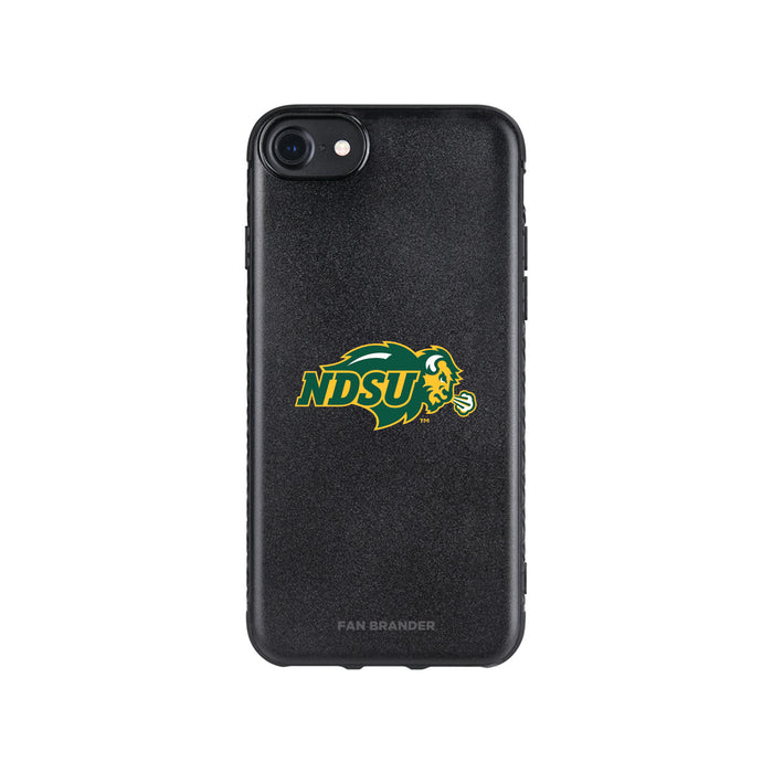 Fan Brander Black Slim Phone case with North Dakota State Bison Primary Logo