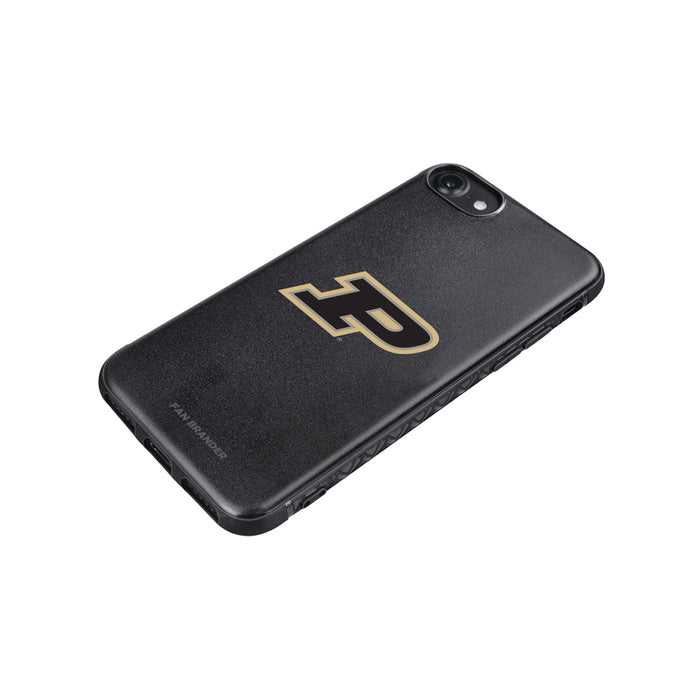 Fan Brander Black Slim Phone case with Purdue Boilermakers Primary Logo