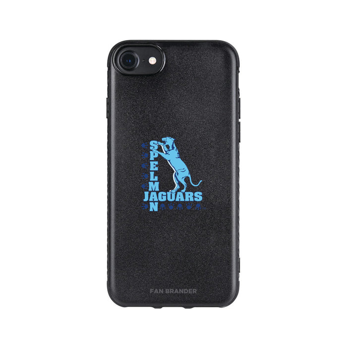 Fan Brander Black Slim Phone case with Spelman College Jaguars Primary Logo