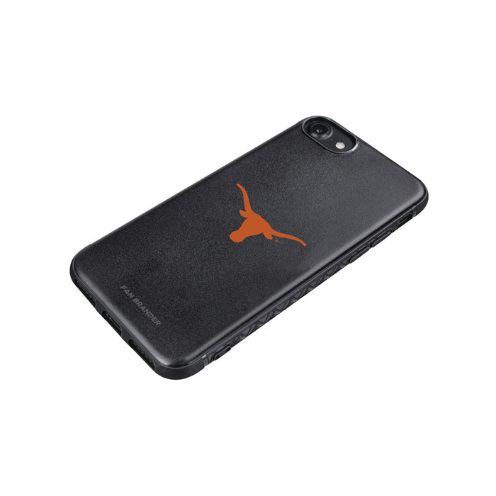 Fan Brander Black Slim Phone case with Texas Longhorns Primary Logo