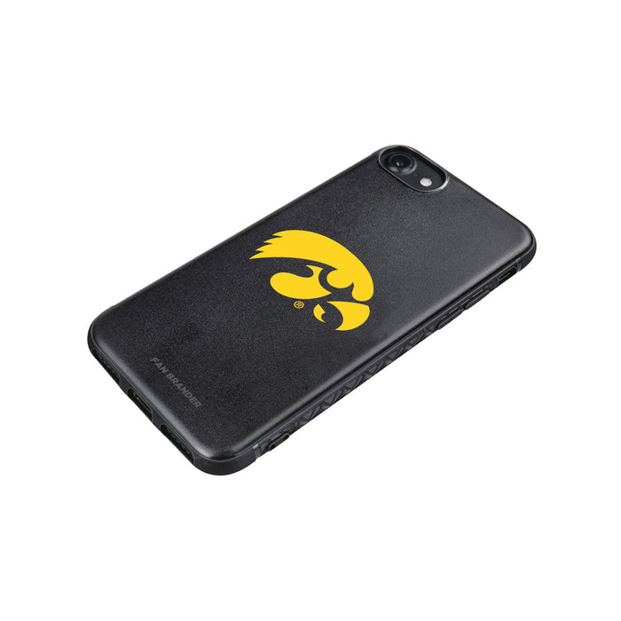 Fan Brander Black Slim Phone case with Iowa Hawkeyes Primary Logo