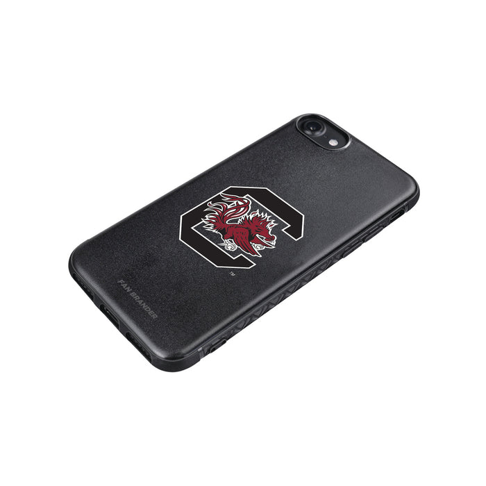 Fan Brander Black Slim Phone case with South Carolina Gamecocks Primary Logo