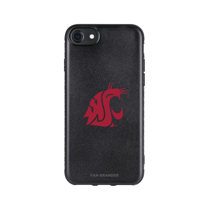 Fan Brander Black Slim Phone case with Washington State Cougars Primary Logo