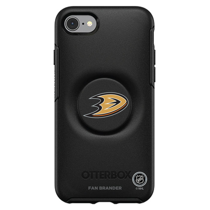 OtterBox Otter + Pop symmetry Phone case with Anaheim Ducks Primary Logo