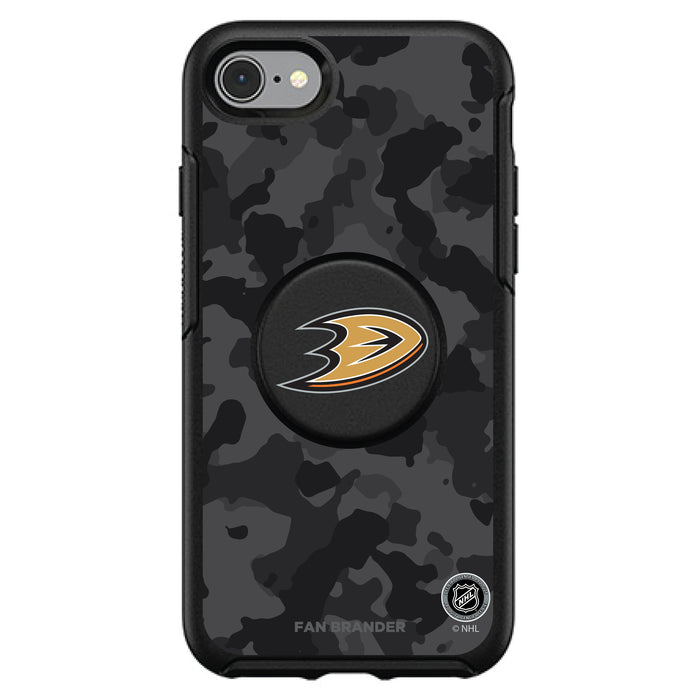 OtterBox Otter + Pop symmetry Phone case with Anaheim Ducks Urban Camo design