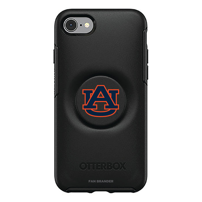 OtterBox Otter + Pop symmetry Phone case with Auburn Tigers Primary Logo