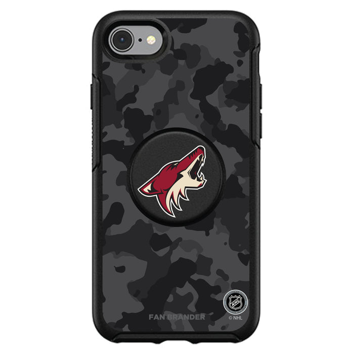 OtterBox Otter + Pop symmetry Phone case with Arizona Coyotes Urban Camo design