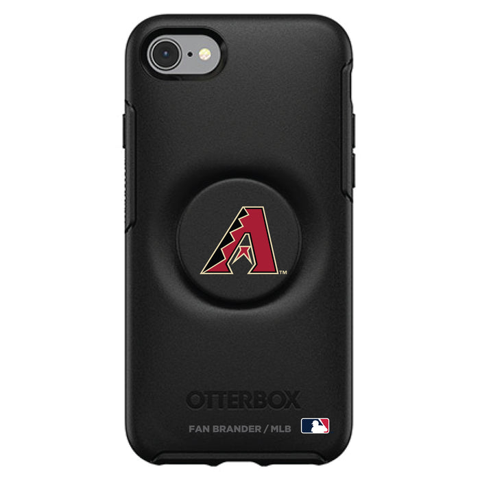OtterBox Otter + Pop symmetry Phone case with Arizona Diamondbacks Primary Logo