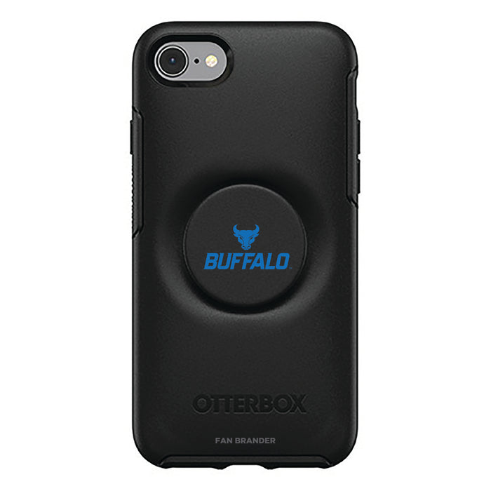 OtterBox Otter + Pop symmetry Phone case with Buffalo Bulls Primary Logo
