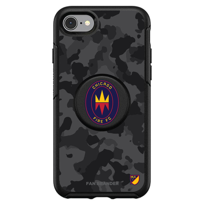 OtterBox Otter + Pop symmetry Phone case with Chicago Fire Urban Camo design