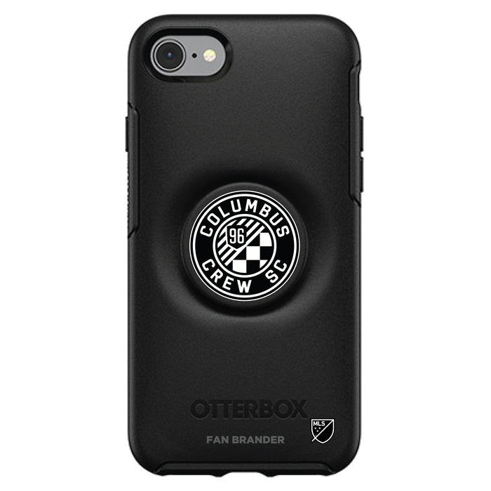 OtterBox Otter + Pop symmetry Phone case with Columbus Crew SC Urban Primary Logo in Black and White