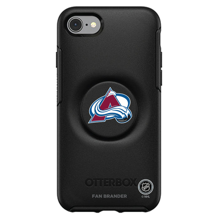 OtterBox Otter + Pop symmetry Phone case with Colorado Avalanche Primary Logo