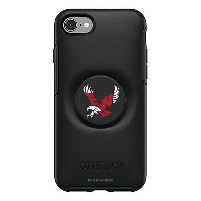 OtterBox Otter + Pop symmetry Phone case with Eastern Washington Eagles Primary Logo