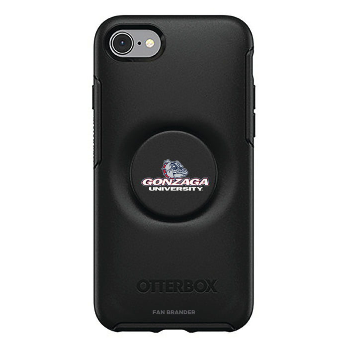 OtterBox Otter + Pop symmetry Phone case with Gonzaga Bulldogs Primary Logo