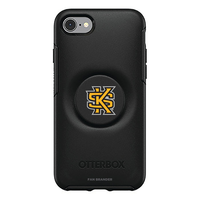 OtterBox Otter + Pop symmetry Phone case with Kennesaw State Owls Primary Logo