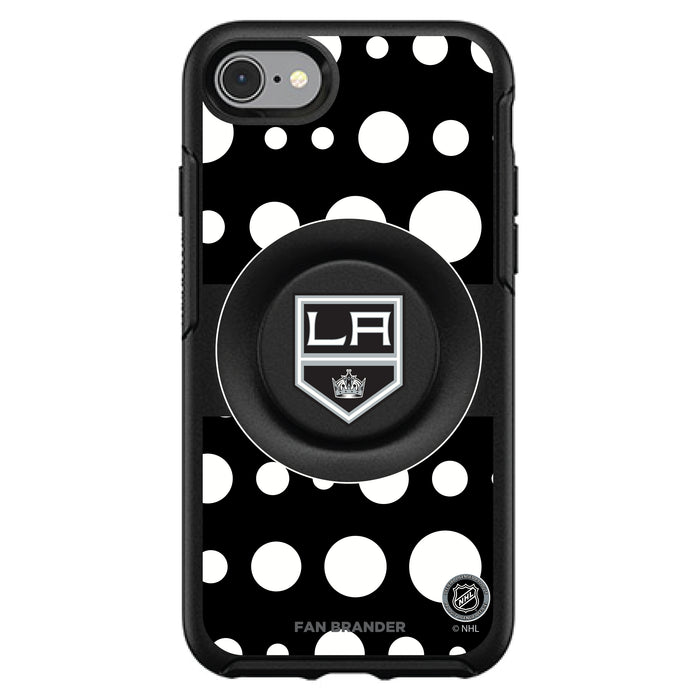 OtterBox Otter + Pop symmetry Phone case with Los Angeles Kings Polka Dots design