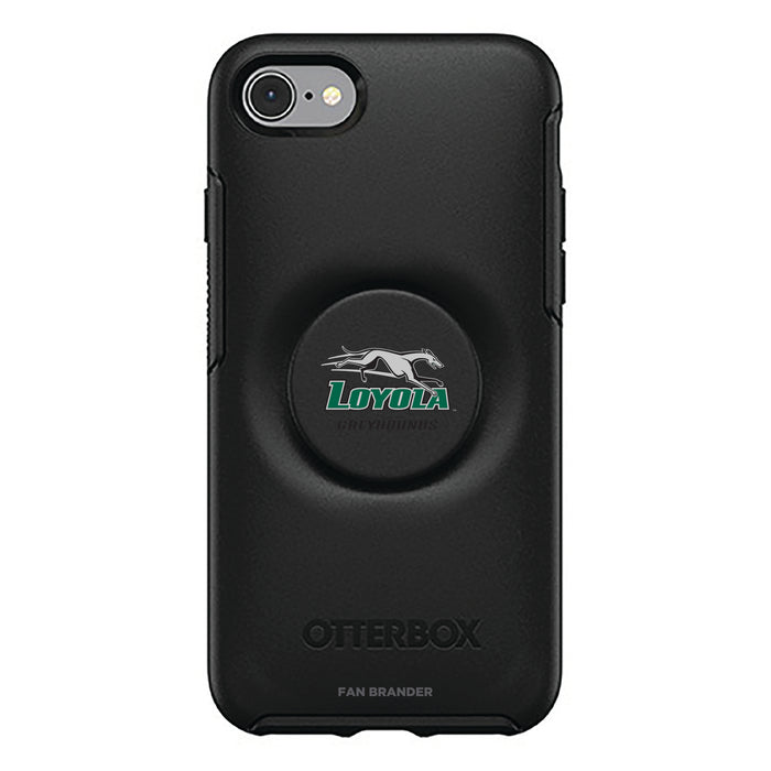 OtterBox Otter + Pop symmetry Phone case with Loyola Univ Of Maryland Hounds Primary Logo