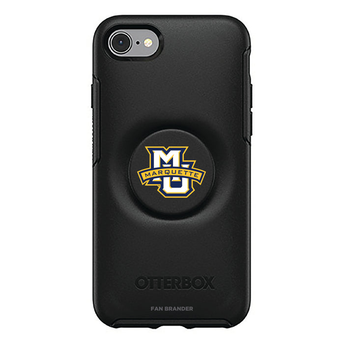 OtterBox Otter + Pop symmetry Phone case with Marquette Golden Eagles Primary Logo