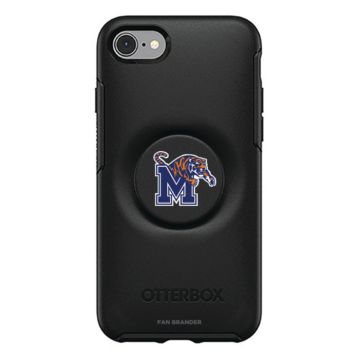 OtterBox Otter + Pop symmetry Phone case with Memphis Tigers Primary Logo