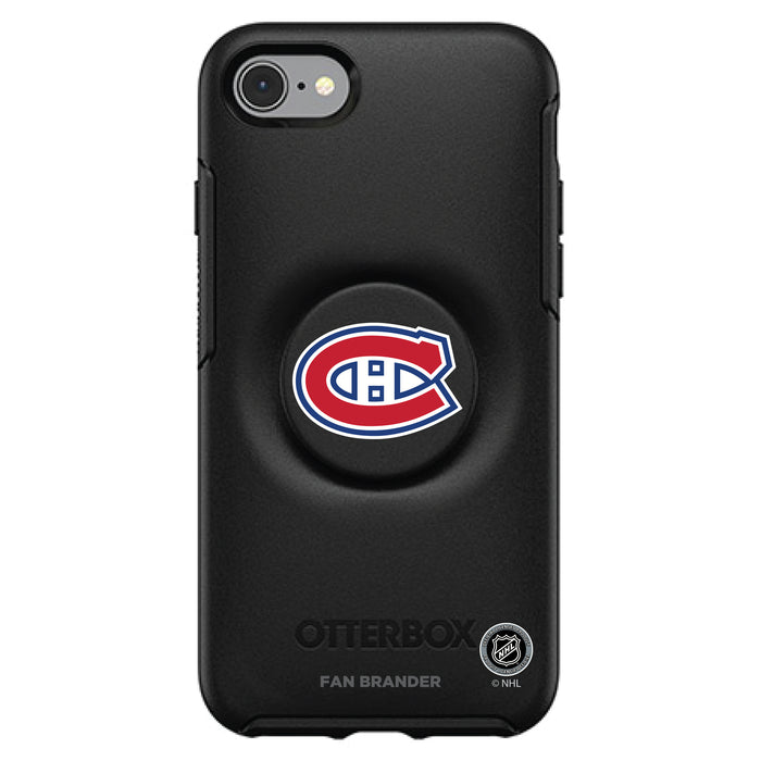 OtterBox Otter + Pop symmetry Phone case with Montreal Canadiens Primary Logo