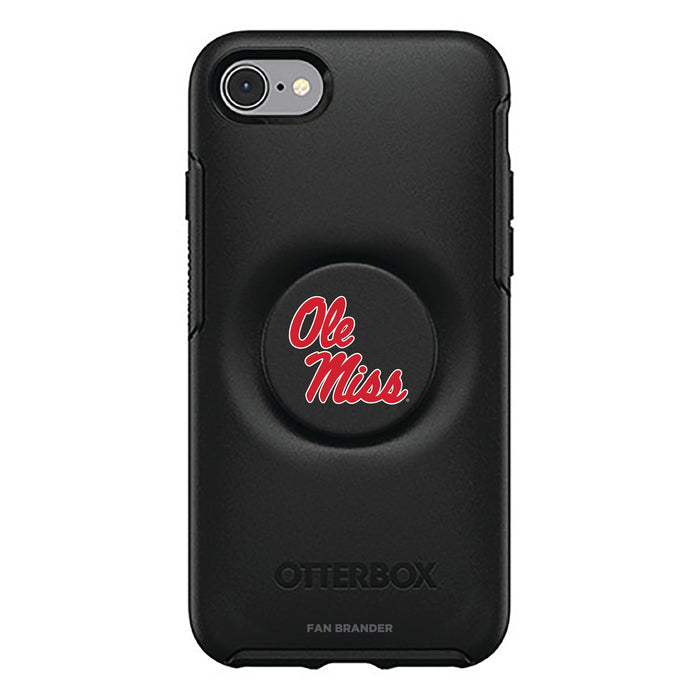 OtterBox Otter + Pop symmetry Phone case with Mississippi Ole Miss Primary Logo