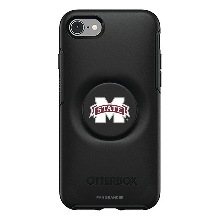 OtterBox Otter + Pop symmetry Phone case with Mississippi State Bulldogs Primary Logo