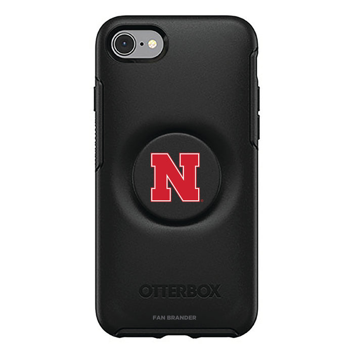 OtterBox Otter + Pop symmetry Phone case with Nebraska Cornhuskers Primary Logo