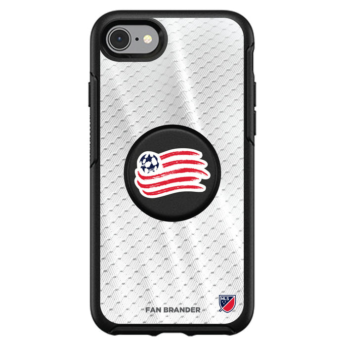 OtterBox Otter + Pop symmetry Phone case with New England Revolution Primary Logo with Jersey design