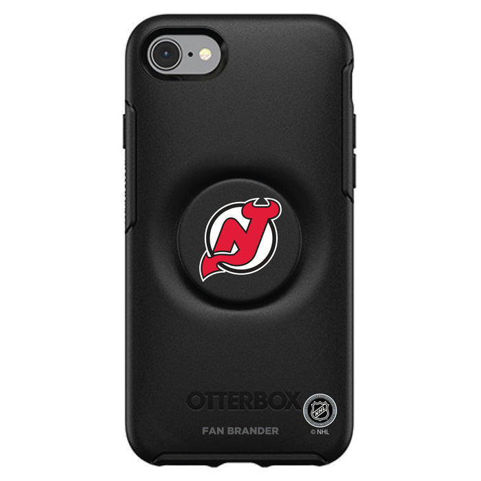 OtterBox Otter + Pop symmetry Phone case with New Jersey Devils Primary Logo