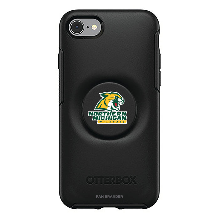 OtterBox Otter + Pop symmetry Phone case with Northern Michigan University Wildcats Primary Logo