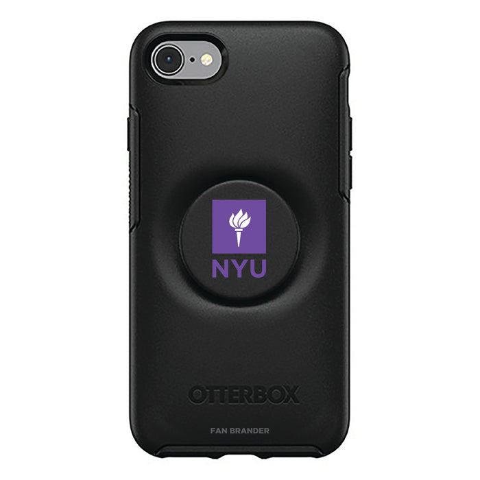 OtterBox Otter + Pop symmetry Phone case with NYU Primary Logo