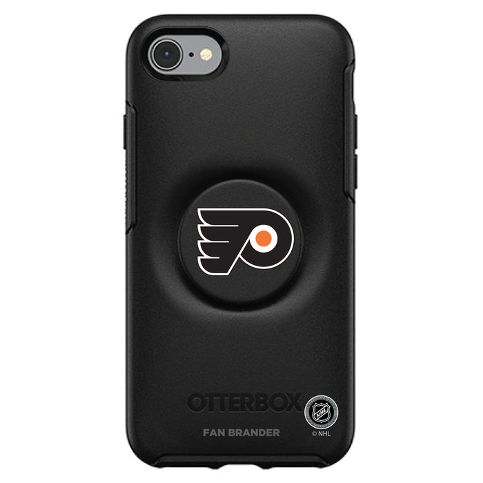 OtterBox Otter + Pop symmetry Phone case with Philadelphia Flyers Primary Logo