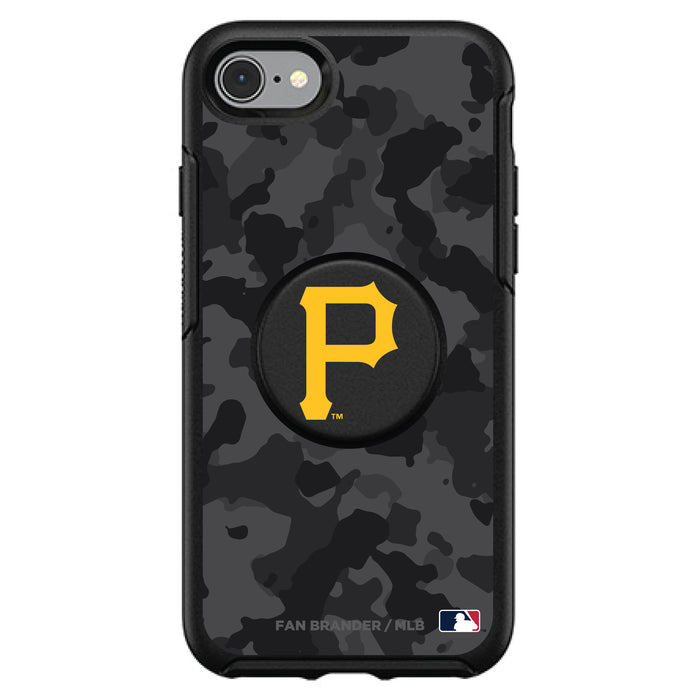 OtterBox Otter + Pop symmetry Phone case with Pittsburgh Pirates Urban Camo background