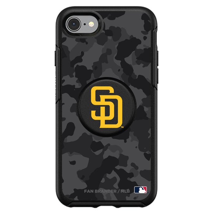 OtterBox Otter + Pop symmetry Phone case with San Diego Padres Urban Camo background