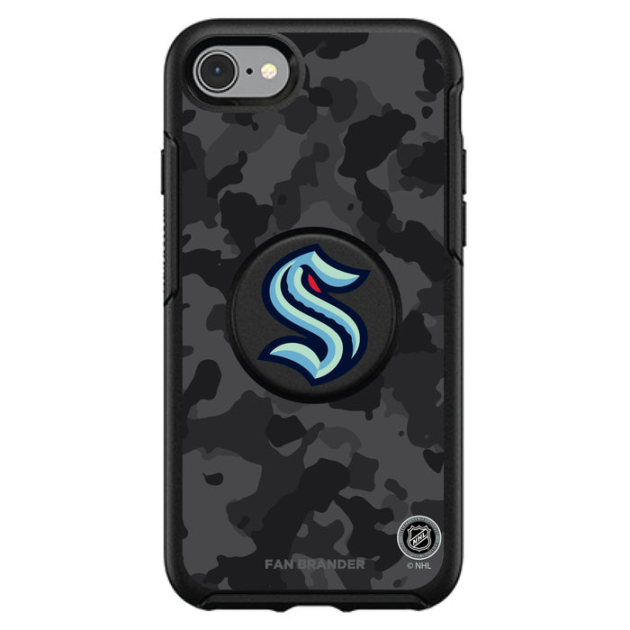 OtterBox Otter + Pop symmetry Phone case with Seattle Kraken Urban Camo design