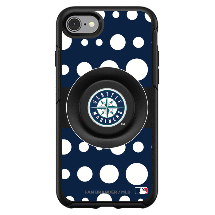 OtterBox Otter + Pop symmetry Phone case with Seattle Mariners Polka Dots design