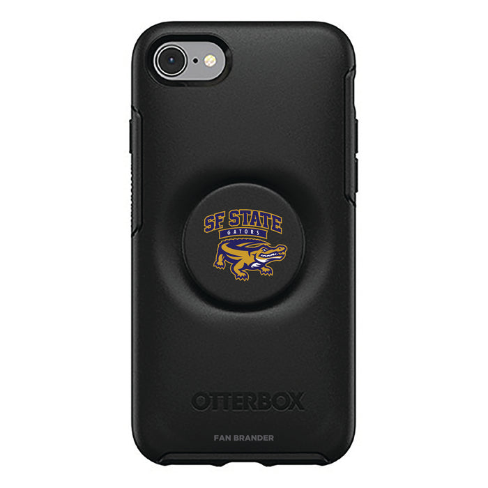 OtterBox Otter + Pop symmetry Phone case with San Francisco State U Gators Primary Logo