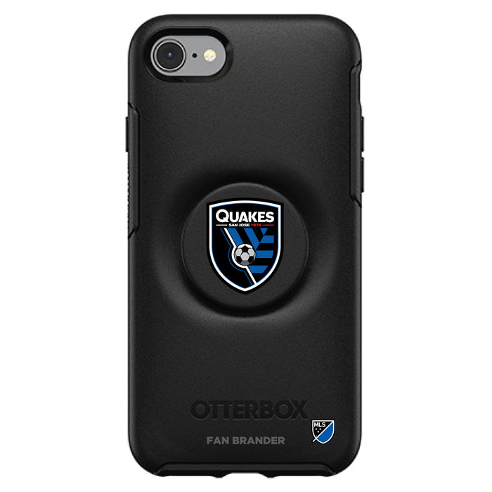 OtterBox Otter + Pop symmetry Phone case with San Jose Earthquakes Primary Logo