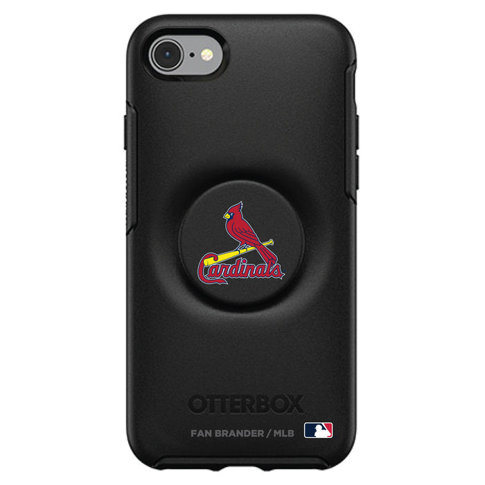 OtterBox Otter + Pop symmetry Phone case with St. Louis Cardinals Primary Logo