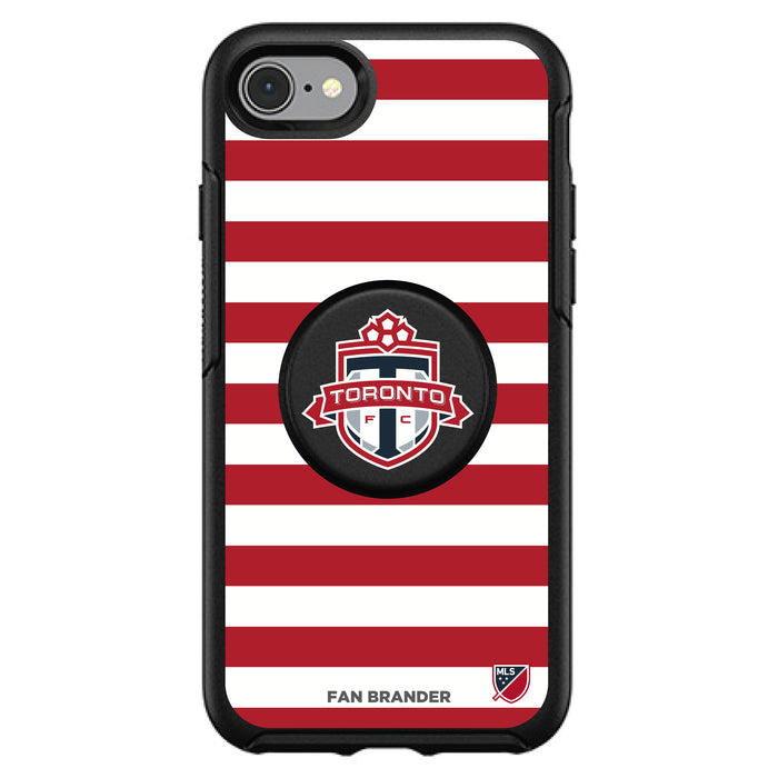 OtterBox Otter + Pop symmetry Phone case with Toronto FC Primary Logo with Stripes