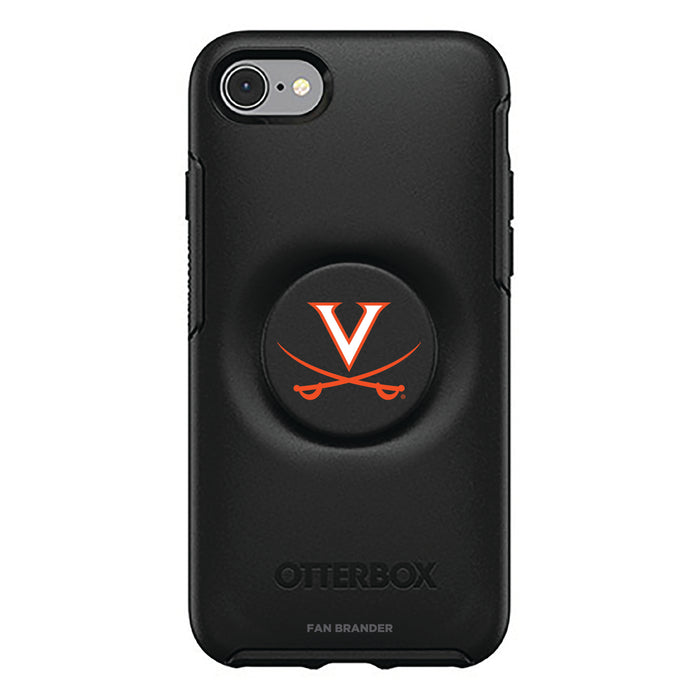 OtterBox Otter + Pop symmetry Phone case with Virginia Cavaliers Primary Logo