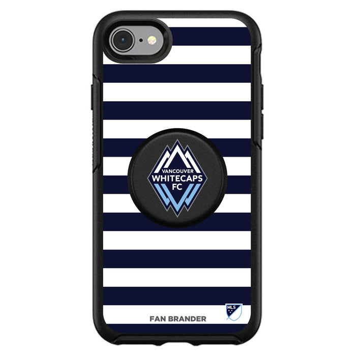 OtterBox Otter + Pop symmetry Phone case with Vancouver Whitecaps FC Primary Logo with Stripes