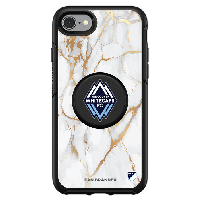 OtterBox Otter + Pop symmetry Phone case with Vanderbilt Commodores White Marble Background