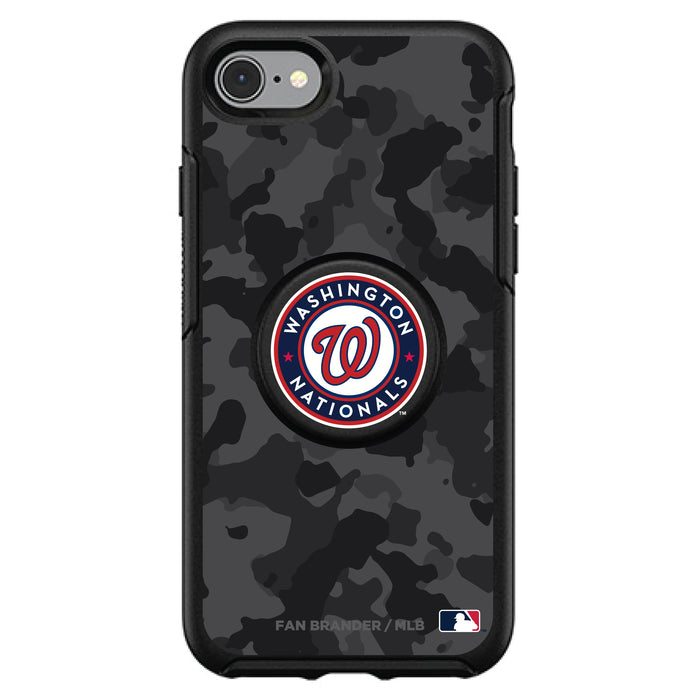 OtterBox Otter + Pop symmetry Phone case with Washington Nationals Urban Camo background