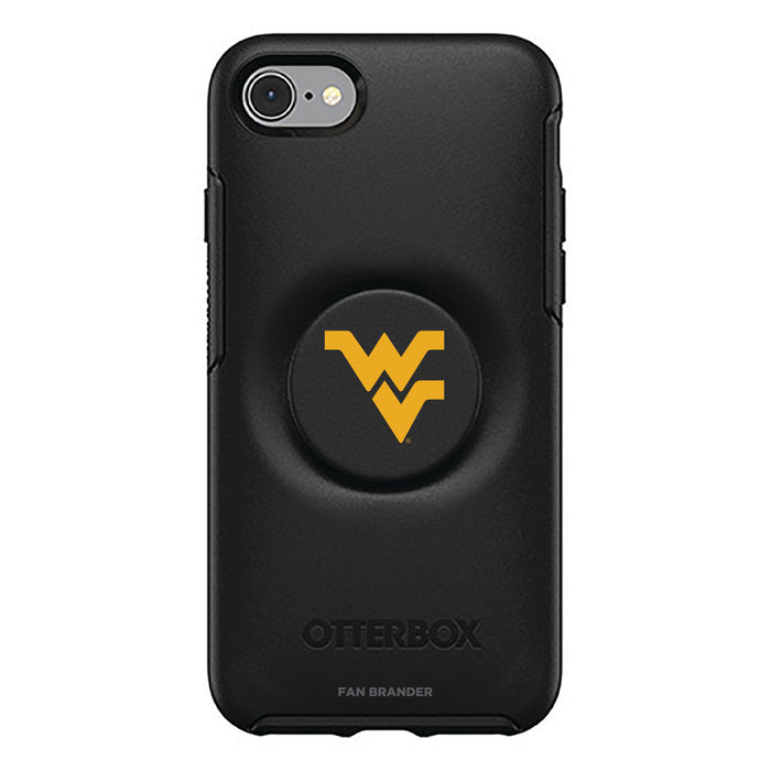 OtterBox Otter + Pop symmetry Phone case with West Virginia Mountaineers Primary Logo