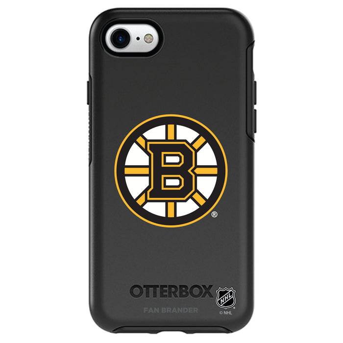 OtterBox Black Phone case with Boston Bruins Primary Logo