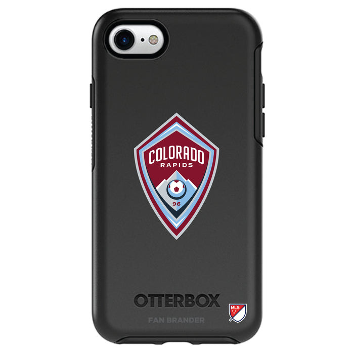 OtterBox Black Phone case with Colorado Rapids Primary Logo