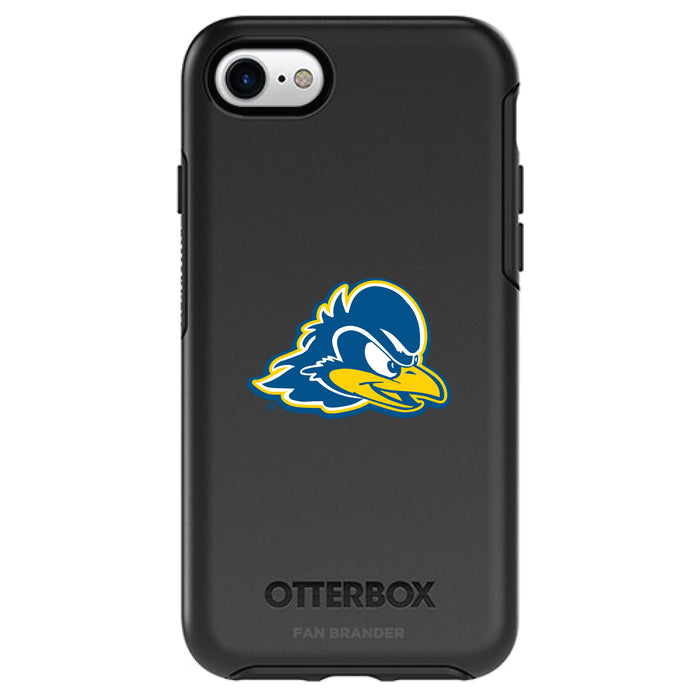 OtterBox Black Phone case with Delaware Fightin' Blue Hens Primary Logo